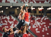 库里迎来五赛季出色发挥，澳大利亚队观众热烈欢呼！赛场气氛高涨